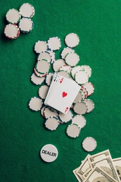 Live studio interface for table games